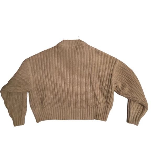 H&M Cable Knit Cropped Sweater M - Picture 2 of 9